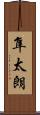 隼太朗 Scroll
