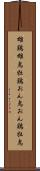 雄鶏 Scroll