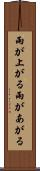 雨が上がる Scroll