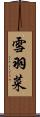 雪羽菜 Scroll