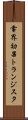 電界効果トランジスタ Scroll