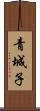 青城子 Scroll
