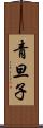 青旦子 Scroll