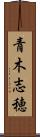 青木志穂 Scroll