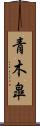 青木皐 Scroll