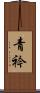 青衿 Scroll