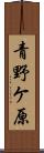 青野ケ原 Scroll