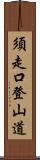 須走口登山道 Scroll