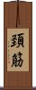 頚筋 Scroll
