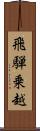 飛騨乗越 Scroll