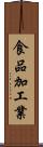 食品加工業 Scroll
