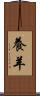 養羊 Scroll