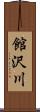 館沢川 Scroll
