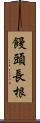 饅頭長根 Scroll