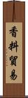 香料貿易 Scroll