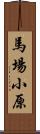 馬場小原 Scroll