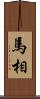 馬相 Scroll