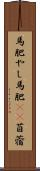 馬肥やし Scroll