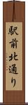駅前北通り Scroll