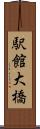 駅館大橋 Scroll