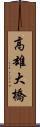 高雄大橋 Scroll