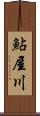 鮎屋川 Scroll
