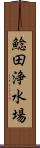 鯰田浄水場 Scroll