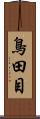 鳥田目 Scroll