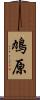 鳩原 Scroll