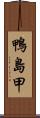 鴨島甲 Scroll