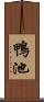 鴨池 Scroll