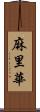 麻里華 Scroll