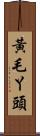 黃毛丫頭 Scroll