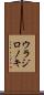 ウラジロノキ Scroll