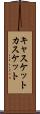 キャスケット Scroll