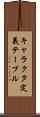 キャラクタ定義テーブル Scroll