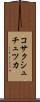 コサクシュチュツカ Scroll