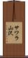 サワラ山沢 Scroll