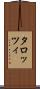 タロッツィ Scroll