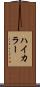 ハイカラー Scroll