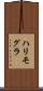 ハリモグラ Scroll