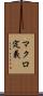 マクロ定義 Scroll