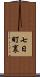 七日町裏 Scroll