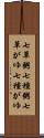 七草粥 Scroll