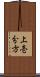 上壱分方 Scroll