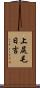 上尻毛日吉 Scroll