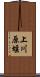 上川原堰 Scroll