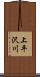 上平沢川 Scroll