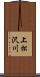 上松沢川 Scroll