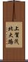 上賀茂北大路 Scroll